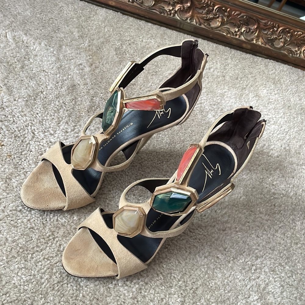 Zanotti with art gems EU 37.5